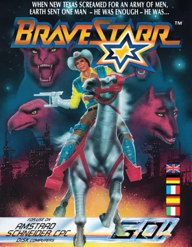 Bravestarr (UK) (1987) (Trainer) box cover front